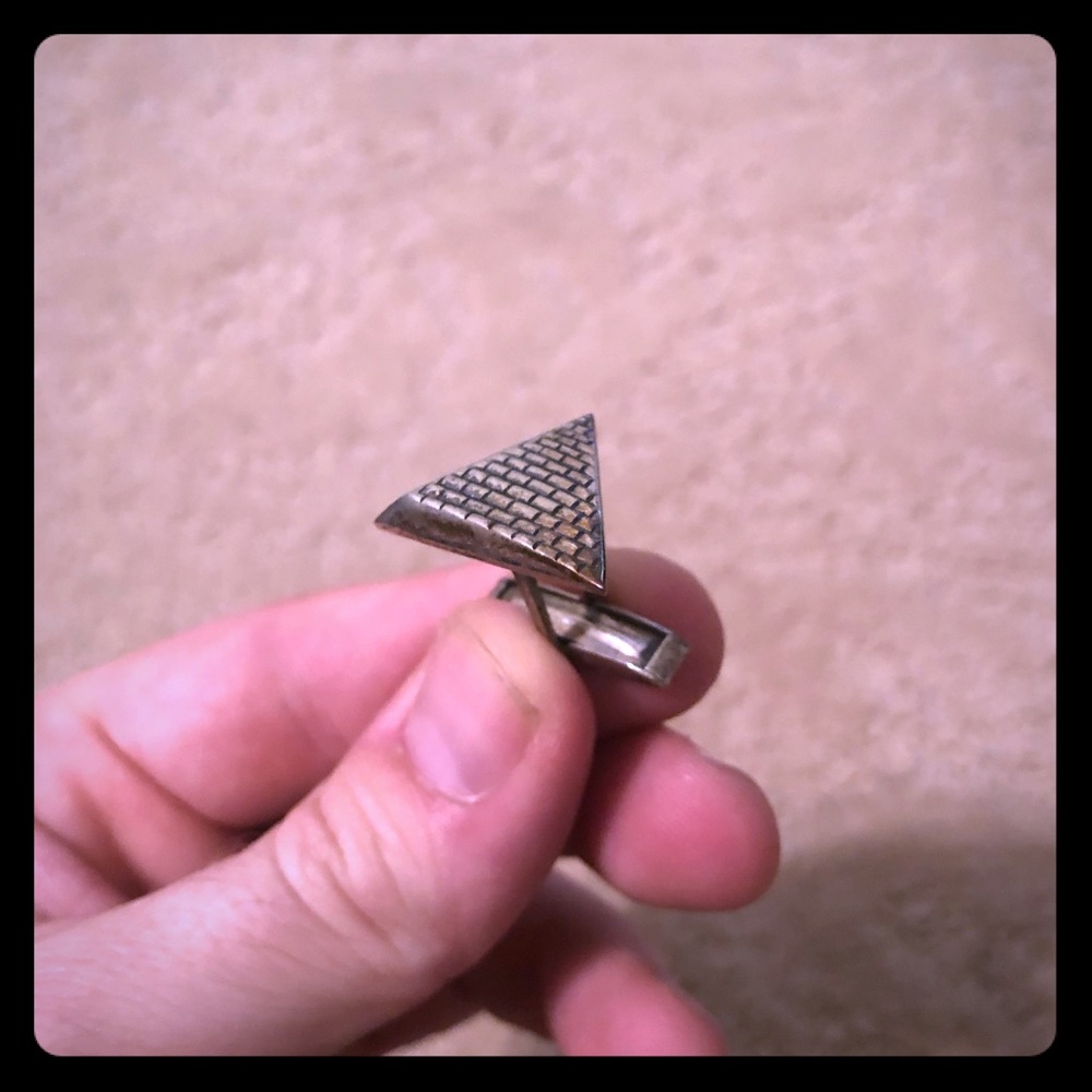 Pyramid Cuff Links